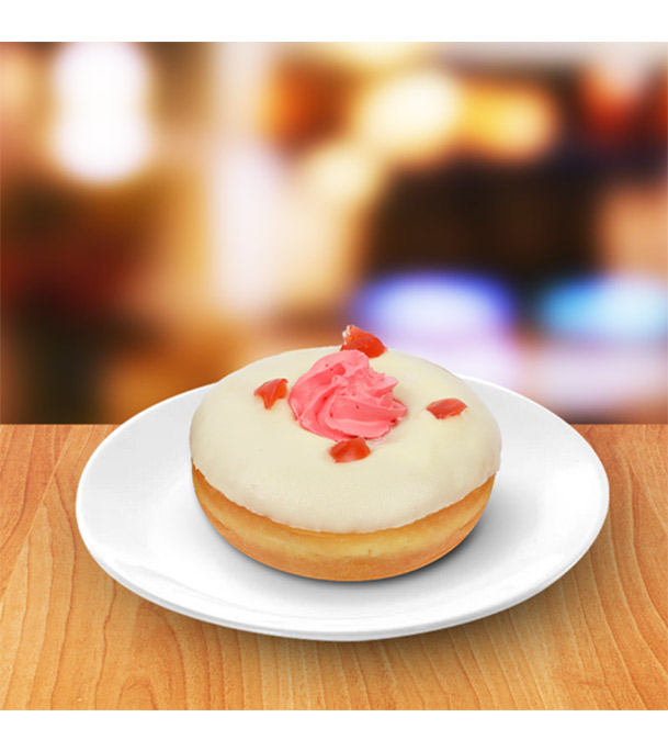 Picture of White Chocolate Donut