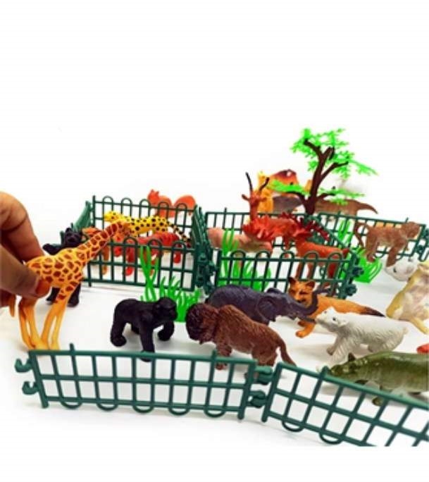 Buy Kid's Mini Animal Zoo Exclusive Animal Play Sets at Best Price In Bangladesh