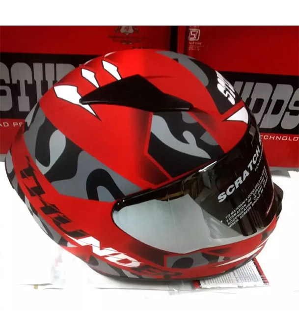 Buy Studds Thunder Helmet Mate Red at Best Price In Bangladesh