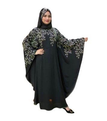 Picture of Premium Dubai Cherri Inspire Abaya Borkha with Hijab