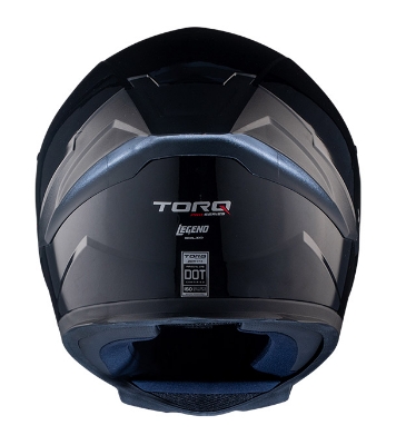 Buy Torq Legend Helmet Glossy Solid Black at Best Price In Bangladesh