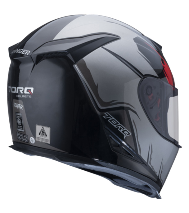 Buy Torq Reneger Reaper Helmet Glossy Greg  Black at Best Price In Bangladesh