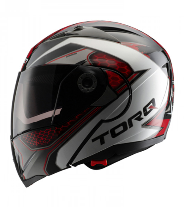 Buy Torq Drift Helmet Glossy Red Black at Best Price In Bangladesh