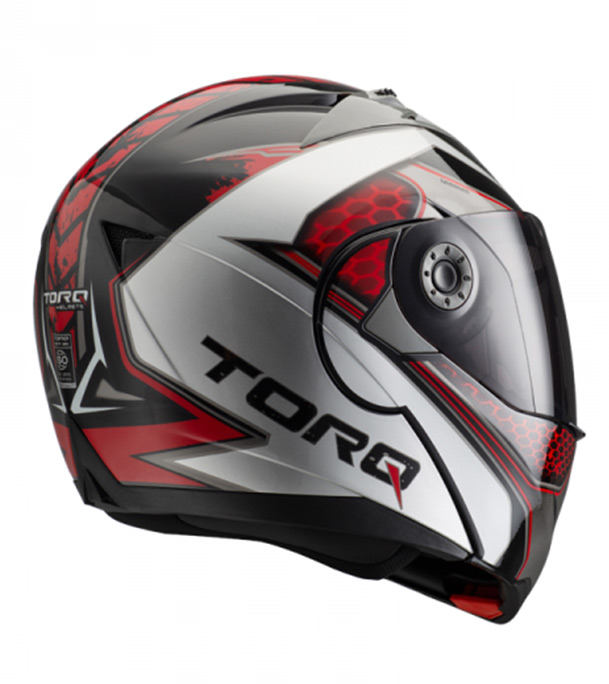 Buy Torq Drift Helmet Glossy Red Black at Best Price In Bangladesh