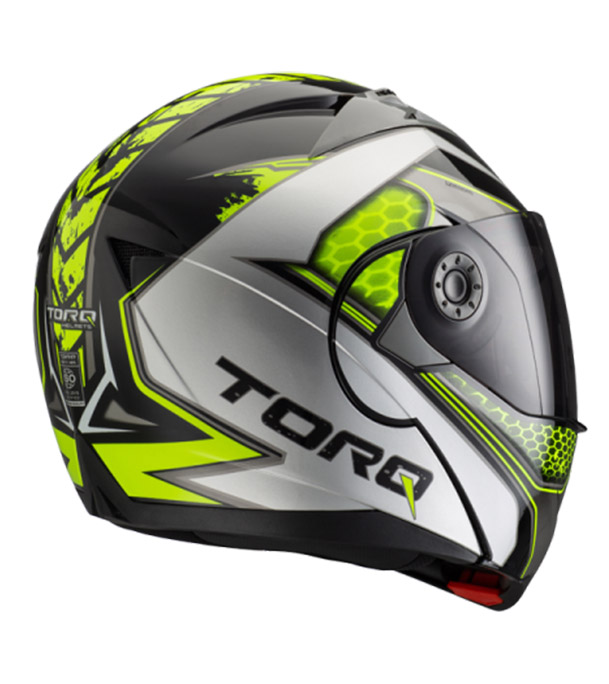 Buy Torq Drift Helmet Glossy Yellow Black  at Best Price In Bangladesh