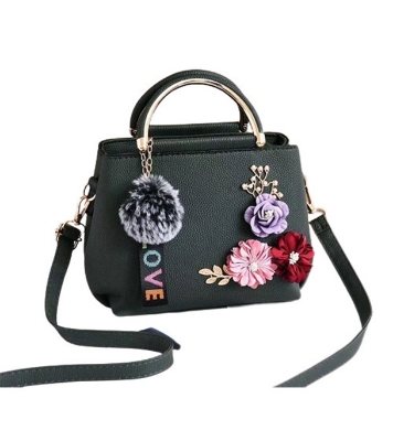 Picture of PU Leather Bag With Key Ring For Women 