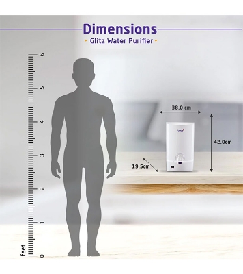 Buy Livpure Glitz Pure UV+UF Water Purifier with 7 Liter Tank Capacity at Best Price in Bangladesh