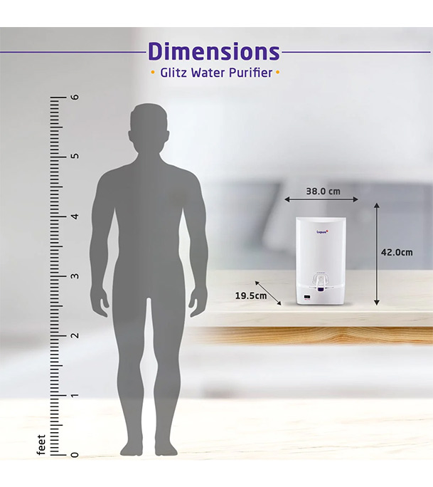 Buy Livpure Glitz Pure UV+UF Water Purifier with 7 Liter Tank Capacity at Best Price in Bangladesh