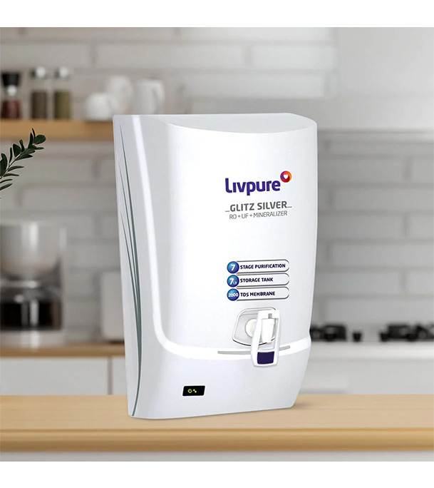 Buy Livpure 7 Liter Glitz Silver RO UF Mineralizer Water Purifier at Best Price in Bangladesh