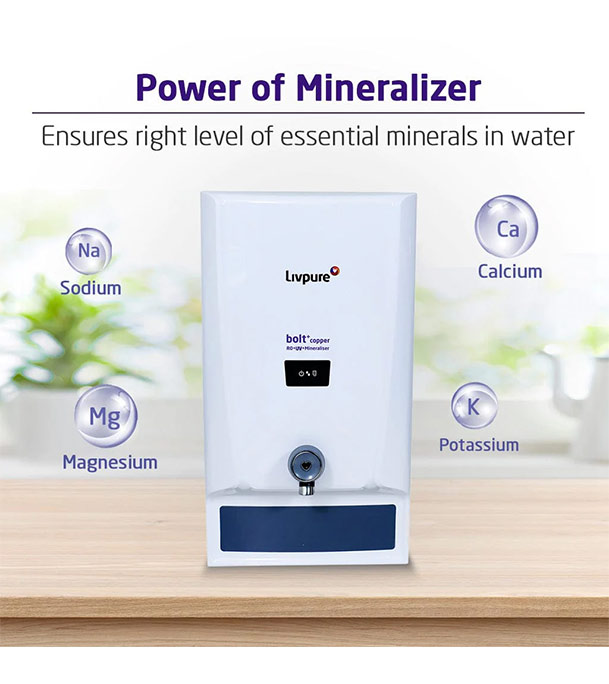 Buy Livpure BOLT Plus Copper RO+UV Water Purifier at Best Price in Bangladesh