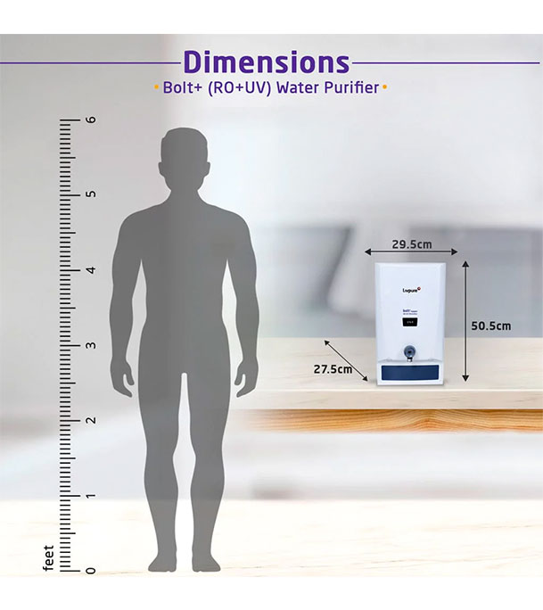 Buy Livpure BOLT Plus Copper RO+UV Water Purifier at Best Price in Bangladesh