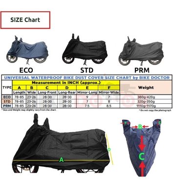 Picture of Full Water Resistant Bike Body Covar