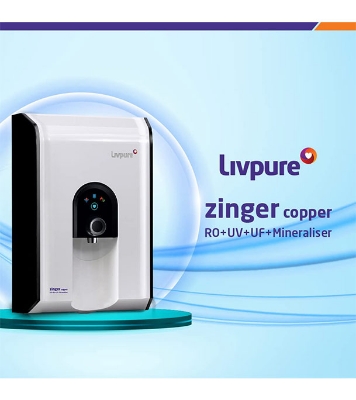 Buy Livpure Zinger Copper Water Purifier at Best Price in Bangladesh