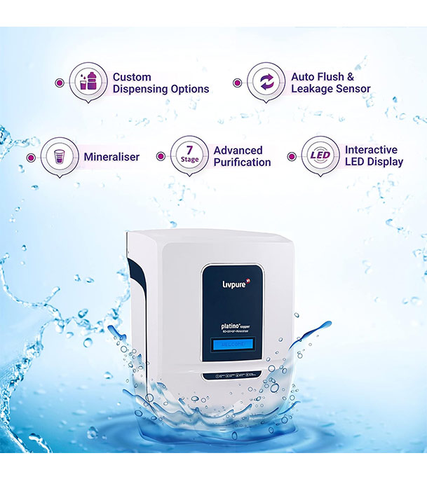 Buy Livpure Platino Plus Copper Water Purifier at Best Price in Bangladesh