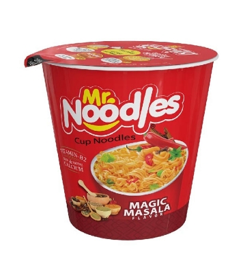 Buy PRAN Mr. Noodles (Magic Masala) Paper Cup 35gm Online