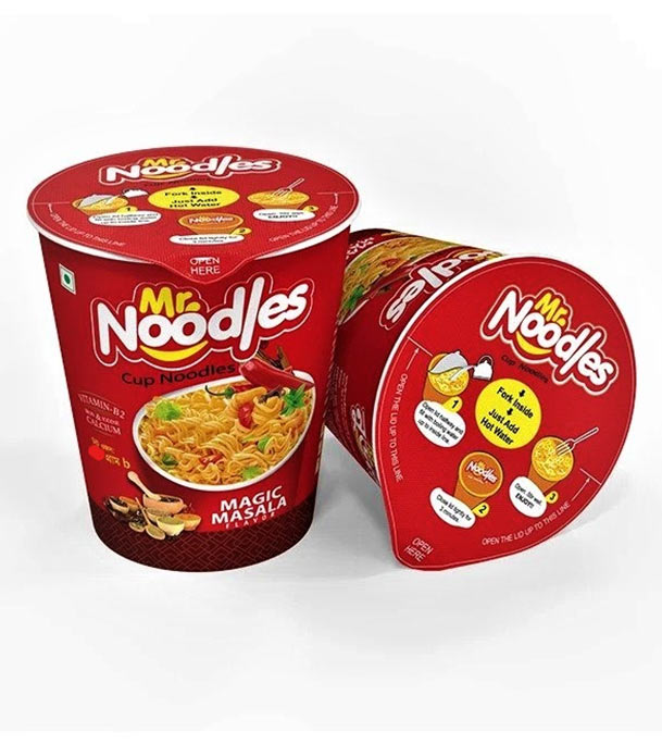 Buy PRAN Mr. Noodles (Magic Masala) Paper Cup 35gm Online