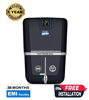 Buy KENT Prime Star-B 20 Liter Digital Display RO + UV + UF + TDS Control + UV in Tank Water Purifier Black at Best Price In Bangladesh	