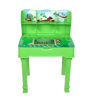 Buy Reading Table With Shelf Parrot Green Online at Best Price