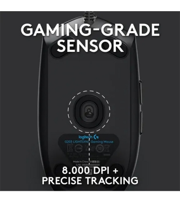 Picture of Logitech G102 Lightsync RGB USB Gaming Mouse(Black)