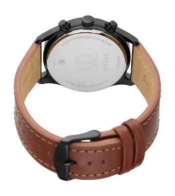 Picture of TITAN Workwear Watch with Black Dial for Men 