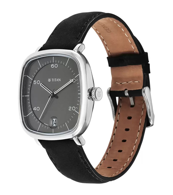 Picture of TITAN Neo Curve Anthracite Black Watch for Men