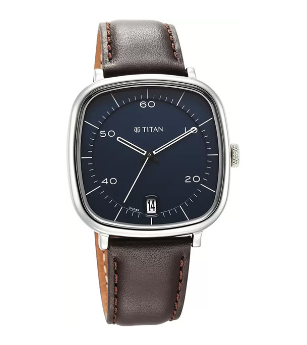 Picture of TITAN Neo Curve Anthracite Brown Watch for Men