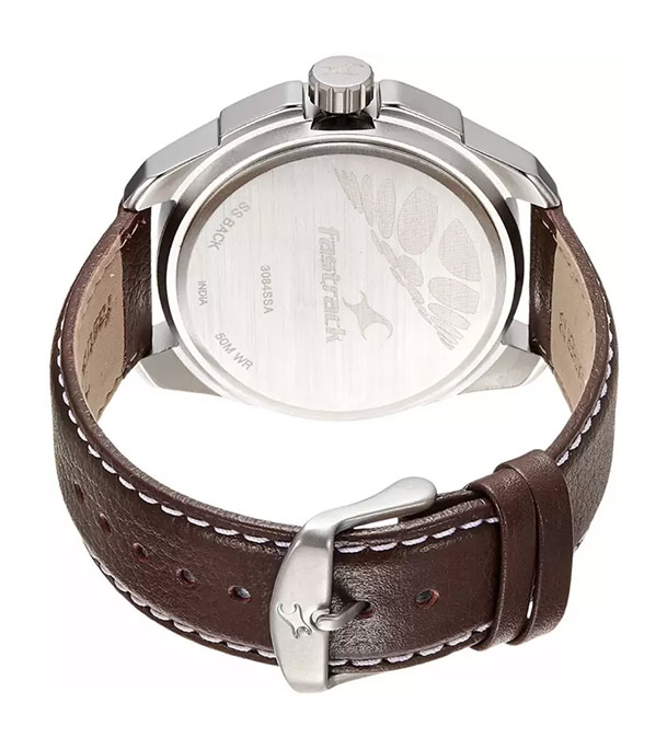 Picture of Fastrack Brown Belt Analog Watch For Men 