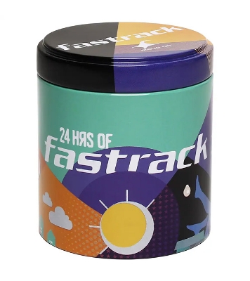 Picture of Fastrack Grey Dial Black Metal Strap Watch for Women 