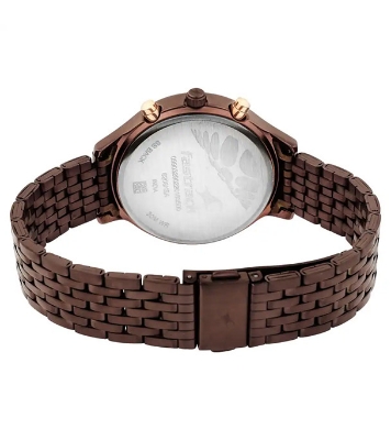 Picture of Fastrack Ruffles Black Dial Stainless Steel Strap Watch