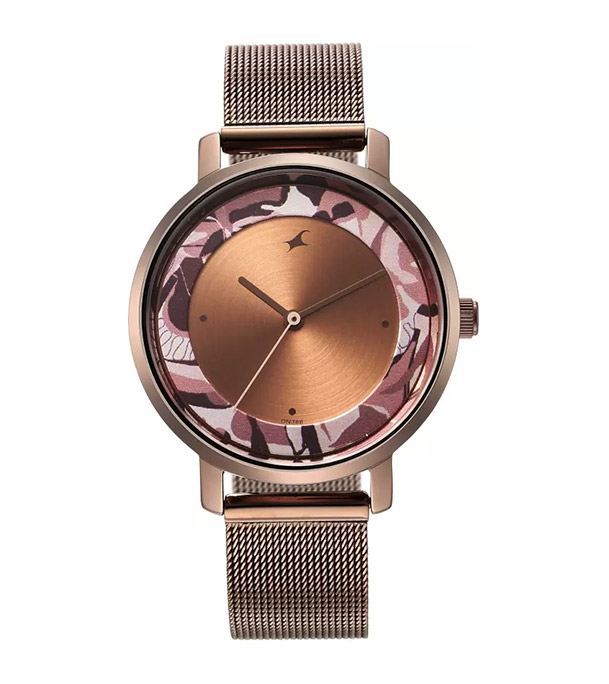 Picture of Fastrack Urban Camo Brown Dial Watch for Women 