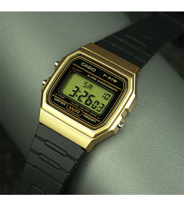 Buy Casio F-91WM-9ADF Classic Retro Digital Fiber Belt Watch Online at Best Price In Bangladesh