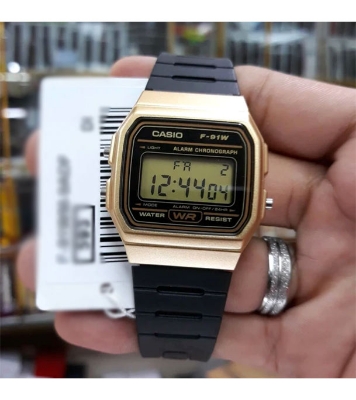 Buy Casio F-91WM-9ADF Classic Retro Digital Fiber Belt Watch Online at Best Price In Bangladesh