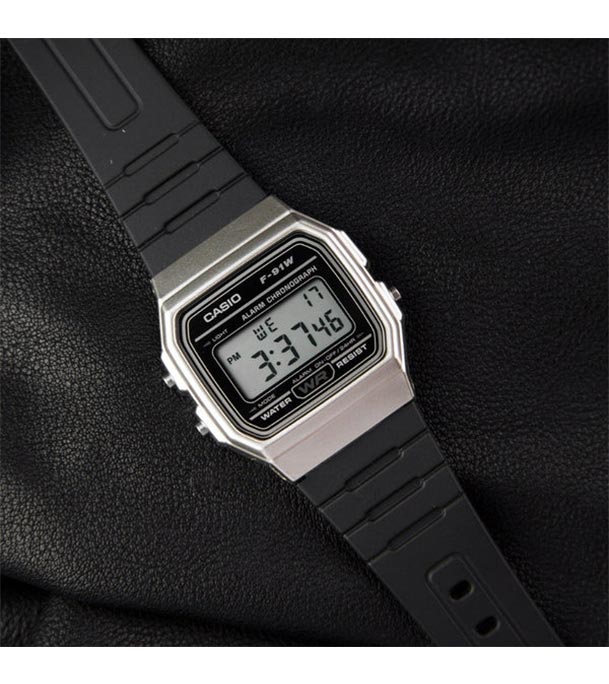 Picture of Casio F-91WM-7ADF Classic Retro Digital Fiber Belt Watch