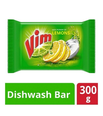 Picture of Vim Dishwashing Bar (Lemon)- 300gm