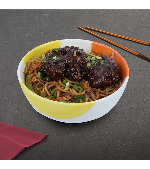 Buy Bbq Chicken Wings Combo With Noodles Online