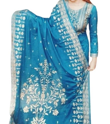 Picture of Exclusive Skin Printed Cotton 3 Piece 