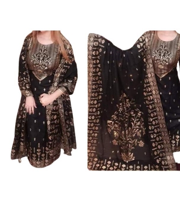 Picture of Exclusive Skin Printed Cotton 3 Piece 