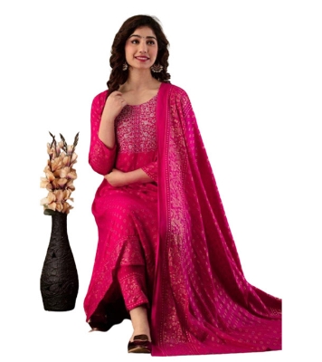 Picture of Exclusive Skin Printed Cotton 3 Piece 