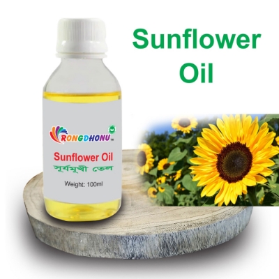 Picture of Organic Sunflower Oil, Surjomukhi Tel (সূর্যমুখি তেল) 100 ml