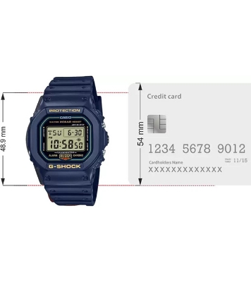 Buy CASIO G-Shock DW-5600RB-2D Blue Origin Digital Watch For Men Online at Best Price In Bangladesh