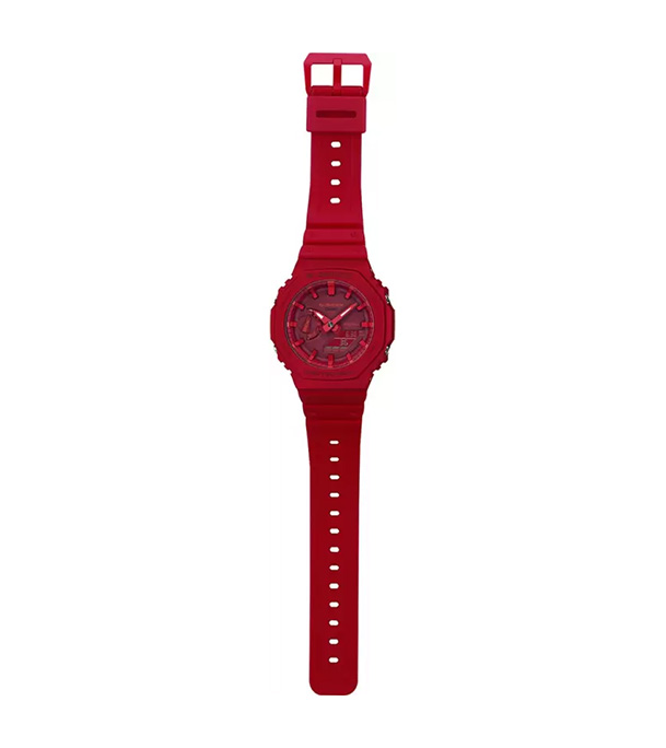 Buy CASIO G-Shock GA-2100-4A Red Carbon Core Guard Men's Watch Online at Best Price In Bangladesh