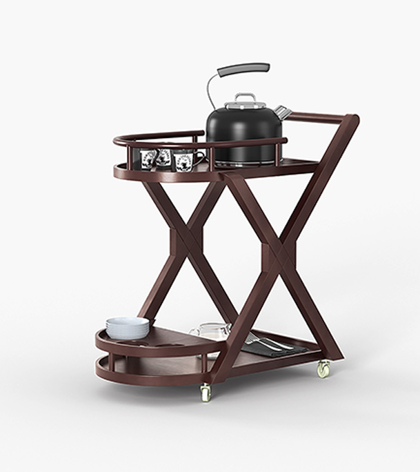 Buy Regal Tea Trolley TRH-302-3-1-20 Online at Best Price