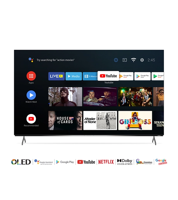 Picture of VISION 55" OLED TV Google Android 4K P7S Pico Pixel