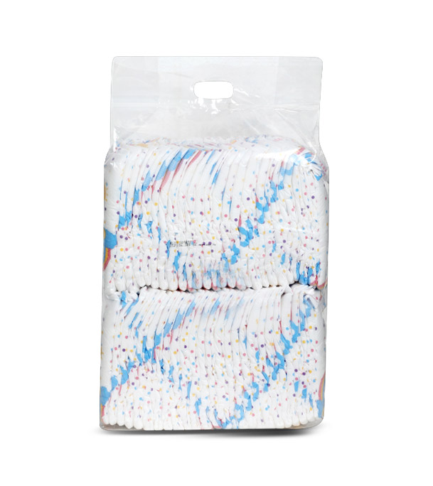 Picture of Rainbow Ultra Soft Baby Diaper Medium 50 Pcs 4-9 KG (Belt System) for Kids Dryness, Safety and Comfort