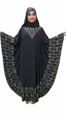 Buy New Dubai Abaya MC Stone Borkha with Hijab Online at Best Price