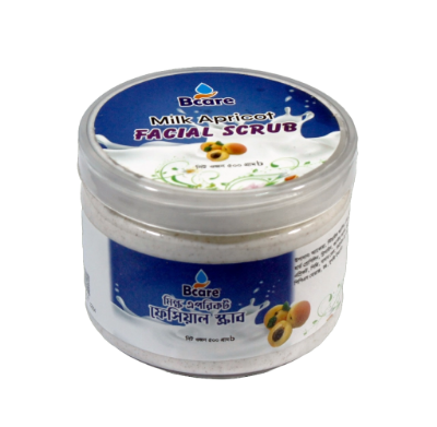 Picture of Milk Apricot Facial Scrub, Milk  Facial Scrub (মিল্ক এপ্রিকট ফেসিয়াল স্ক্রাব, মিল্ক ফেসিয়াল স্ক্রাব) -500gm