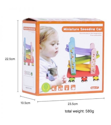 Buy Three Tracks Speeding Car Wooden at Best Price In Bangladesh