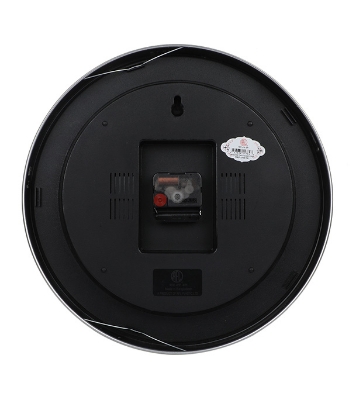 Buy Deluxe Wall Clock Round W/O Digit Golden Online at Best Price