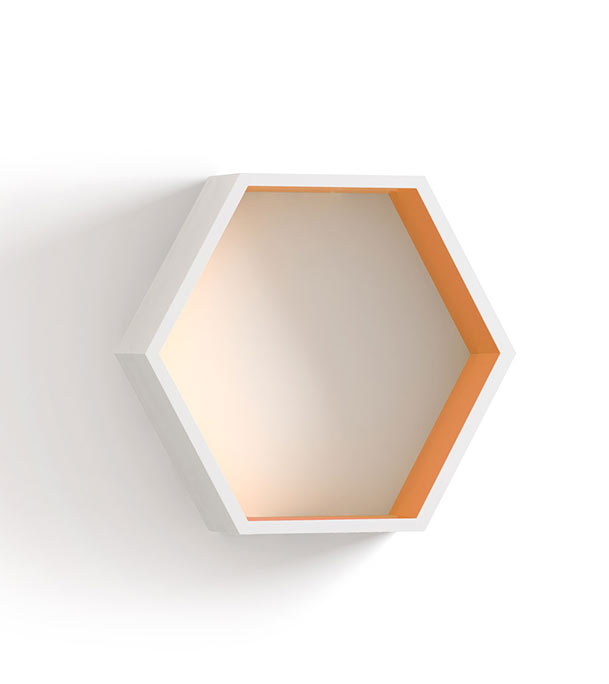 Buy Regal Wall Shelf Orange Craft Items-70 Online at Best Price