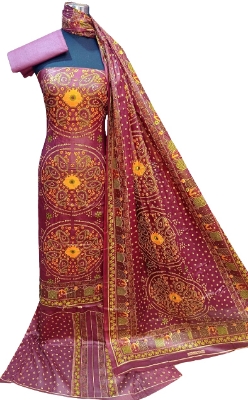 Picture of Exclusive Unstiched Cotton Printed 3 Piece